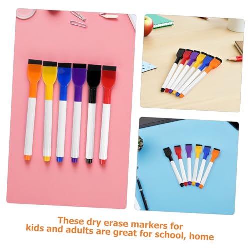 DOITOOL 24 Stück Trockentafel Markerstifte Whiteboard Marker Zum Trockenlöschen Whiteboard Marker Löschbare Tafelstifte von DOITOOL