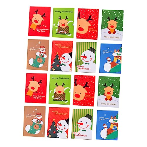 DOITOOL 24 Stück Weihnachts Notizblöcke mit Bunten Mustern Kleine Notizhefte für Strumpffüller und Bürobedarf für Weihnachtszeit DOITOOL 24 Stück Weihnachts Notizblöcke mit Bunten Mustern Kleine Notizhefte für Strumpffüller und Bürobedarf für Weihnachtszeit von DOITOOL
