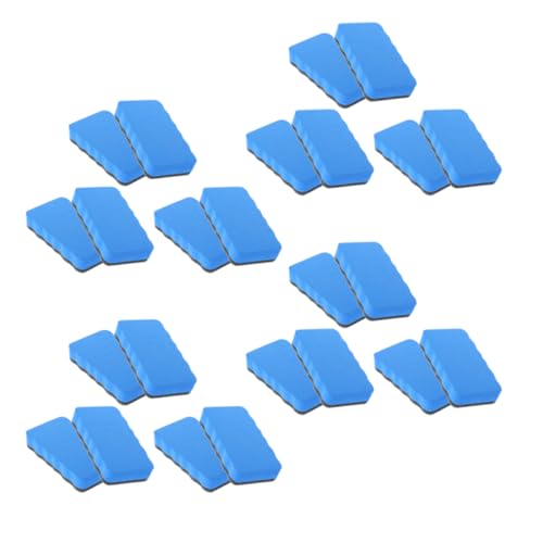 DOITOOL 24 Stück Whiteboard-radierer Radiergummis, Tafelreiniger Große Weiße Tafel Tafelwischer Tafelradierer Magnetischer Trockenlöscher Kleiner, Trocken Abwischbarer Radiergummi Eva Blue DOITOOL 24 Stück Whiteboard-radierer Radiergummis, Tafelreiniger Große Weiße Tafel Tafelwischer Tafelradierer Magnetischer Trockenlöscher Kleiner, Trocken Abwischbarer Radiergummi Eva Blue von DOITOOL