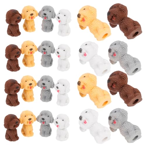 DOITOOL 24 Stück -hunde-radiergummi Gummiartig Nachfüllungen Ausstellung Puzzle Löschbare Stifte Tier Radiergummis Markierungen Kleine Radiergummis Gel Vier Textmarker Mini DOITOOL 24 Stück -hunde-radiergummi Gummiartig Nachfüllungen Ausstellung Puzzle Löschbare Stifte Tier Radiergummis Markierungen Kleine Radiergummis Gel Vier Textmarker Mini von DOITOOL