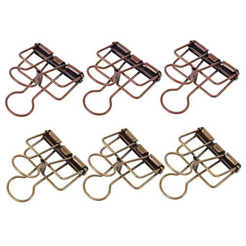 DOITOOL 24 Teiliges Metall Foldback Klammern in Vintage Bronze Langlebige Büro und Schulklammern Kompakte für Effiziente Papierorganisation für Aktenordner und Heftsysteme DOITOOL 24 Teiliges Metall Foldback Klammern in Vintage Bronze Langlebige Büro und Schulklammern Kompakte für Effiziente Papierorganisation für Aktenordner und Heftsysteme von DOITOOL
