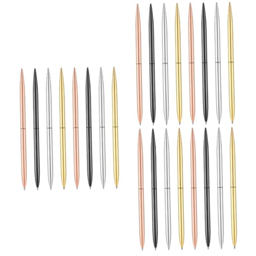 DOITOOL 24 Teiliges Metall Kugelschreiber Leicht Ergonomisch Langlebig Glattes Schreiben für Schüler Büro und Schule Vielseitig für Notizen und Bastelarbeiten DOITOOL 24 Teiliges Metall Kugelschreiber Leicht Ergonomisch Langlebig Glattes Schreiben für Schüler Büro und Schule Vielseitig für Notizen und Bastelarbeiten von DOITOOL