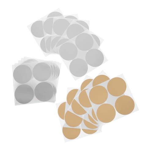 DOITOOL 240 Stück Teiliges Runde Scratch Off Aufkleber Selbstklebend Metallic Gold und Silber Kratzbare Etiketten für DIY Projekte Eventdeko Spiele und Überraschungskarten Vielseitig DOITOOL 240 Stück Teiliges Runde Scratch Off Aufkleber Selbstklebend Metallic Gold und Silber Kratzbare Etiketten für DIY Projekte Eventdeko Spiele und Überraschungskarten Vielseitig von DOITOOL
