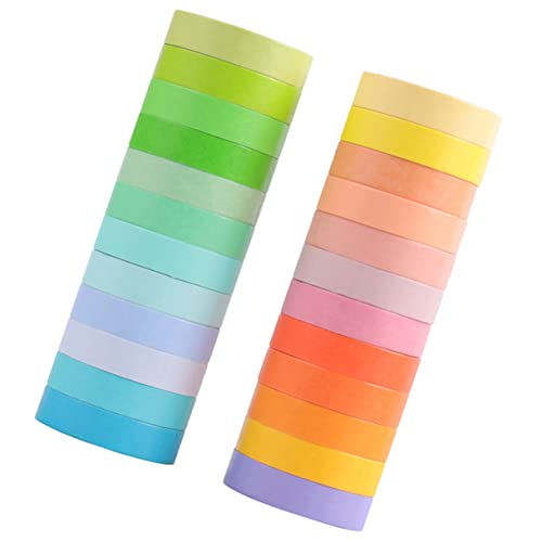 DOITOOL 24Rollen Washi Tape Klebebänder Für DIY Projekte Scrapbooking Tagebuch Und Planer Vielseitige Dekoration Für Bastelarbeiten DOITOOL 24Rollen Washi Tape Klebebänder Für DIY Projekte Scrapbooking Tagebuch Und Planer Vielseitige Dekoration Für Bastelarbeiten von DOITOOL