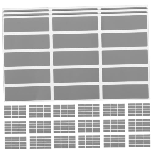 DOITOOL 25 Blatt Rechteckige Scratch Off Aufkleber mit Selbstklebender Rückseite Belohnungs Etiketten zum Ritzen für DIY und Partyspaß Vielseitig für Feiern und Bastelprojekte von DOITOOL