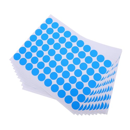 DOITOOL 25 Blatt Runde Selbstklebende Wasserdichte Etiketten Bögen mit Kleinen Bedruckbaren Aufkleberpunkten Feuchtigkeitsbeständige Beschreibbare PVC Kleberunde für DOITOOL 25 Blatt Runde Selbstklebende Wasserdichte Etiketten Bögen mit Kleinen Bedruckbaren Aufkleberpunkten Feuchtigkeitsbeständige Beschreibbare PVC Kleberunde für von DOITOOL