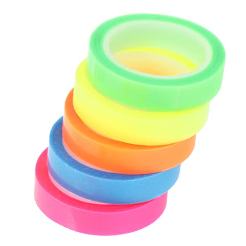 DOITOOL 25 Rollen Wasserdichte Transparente Highlight Klebebänder Farbige Notizstreifen Abreißbare Page Marker für Lesen und Buchannotation Geeignet für Dyslexie Unterstützung DOITOOL 25 Rollen Wasserdichte Transparente Highlight Klebebänder Farbige Notizstreifen Abreißbare Page Marker für Lesen und Buchannotation Geeignet für Dyslexie Unterstützung von DOITOOL