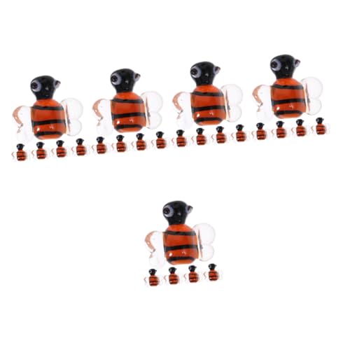 DOITOOL 25 Stck Bienen Charms für Armband Anhänger Ohrringe Basteln Schmuck DIY Zubehör Realistisch Gestaltet Langlebig Vielseitig Einsetzbar für Halsketten und Schulranzen von DOITOOL