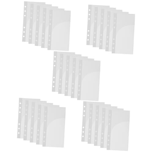 DOITOOL 25 Stck. Teiliges Budgeteinlagen mit Löchern Transparente Abnehmbare Organizer Taschen für Loseblatt Binder Praktische Geld und Stickeraufbewahrung Leicht und Tragbar für Büro DOITOOL 25 Stck. Teiliges Budgeteinlagen mit Löchern Transparente Abnehmbare Organizer Taschen für Loseblatt Binder Praktische Geld und Stickeraufbewahrung Leicht und Tragbar für Büro von DOITOOL