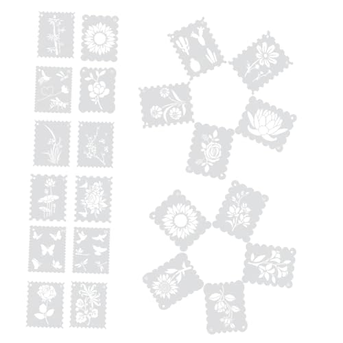 DOITOOL 25 Stück Malvorlage Kunsthandwerk Form Malschablonenvorlage Schablonen Ziehen Vorlage Für Wandschablonen Zeichnung Hochzeit Sammelalbum Vorlagen Diy -schablonen Das Haustier Weiß DOITOOL 25 Stück Malvorlage Kunsthandwerk Form Malschablonenvorlage Schablonen Ziehen Vorlage Für Wandschablonen Zeichnung Hochzeit Sammelalbum Vorlagen Diy -schablonen Das Haustier Weiß von DOITOOL