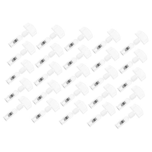DOITOOL 25 Stück Teiliges Merchandise Sign Clips Transparent Drehbar Verstellbar Vielseitiger Preisschildhalter für Einzelhandel Supermarkt Werbe und Preisschilder Anzeigen DOITOOL 25 Stück Teiliges Merchandise Sign Clips Transparent Drehbar Verstellbar Vielseitiger Preisschildhalter für Einzelhandel Supermarkt Werbe und Preisschilder Anzeigen von DOITOOL