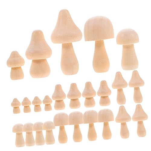 DOITOOL 25 Stück Teiliges Mini Holzpilz Farbig Bemalt Realistische Diy Miniaturpilze Kleine Holzfiguren für Mikro Landschaften Tisch und Heimdekoration Vielseitige Mini Pilz Ornamente DOITOOL 25 Stück Teiliges Mini Holzpilz Farbig Bemalt Realistische Diy Miniaturpilze Kleine Holzfiguren für Mikro Landschaften Tisch und Heimdekoration Vielseitige Mini Pilz Ornamente von DOITOOL