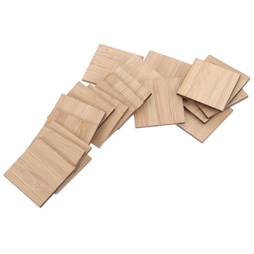 DOITOOL 25 Stück Teiliges Quadratische Bambus scheiben Unvollendete DIY Anhänger Glatte Kanten zum Bemalen Gravieren und Basteln für Kreative Projekte DOITOOL 25 Stück Teiliges Quadratische Bambus scheiben Unvollendete DIY Anhänger Glatte Kanten zum Bemalen Gravieren und Basteln für Kreative Projekte von DOITOOL