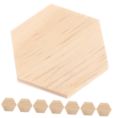 DOITOOL 25 Stück Teiliges Sechseckige Holzscheiben Unbehandelte Blanko Holzformen für Bastelprojekte DIY Dekorationen Vielseitig für Heimdeko Kreative Kunstwerke Geschenke Modernes Design DOITOOL 25 Stück Teiliges Sechseckige Holzscheiben Unbehandelte Blanko Holzformen für Bastelprojekte DIY Dekorationen Vielseitig für Heimdeko Kreative Kunstwerke Geschenke Modernes Design von DOITOOL