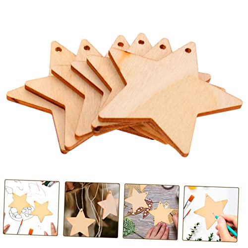 DOITOOL 250 Sätze Naturbelassene Holzsterne Punkte Sternanhänger zum Bemalen und Basteln Flach und Glatt Vielseitig für DIY Deko Party Weihnachtsbaum mit Nachhaltigem Holzmaterial für DOITOOL 250 Sätze Naturbelassene Holzsterne Punkte Sternanhänger zum Bemalen und Basteln Flach und Glatt Vielseitig für DIY Deko Party Weihnachtsbaum mit Nachhaltigem Holzmaterial für von DOITOOL