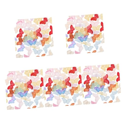 DOITOOL 250 Stck. Bunte Schmetterling Perlen zum Basteln Transparente DIY Glasperlen für Armbänder Schmuckherstellung Glatte Oberfläche Vielseitig für Halsketten und Kreative Handarbeiten DOITOOL 250 Stck. Bunte Schmetterling Perlen zum Basteln Transparente DIY Glasperlen für Armbänder Schmuckherstellung Glatte Oberfläche Vielseitig für Halsketten und Kreative Handarbeiten von DOITOOL