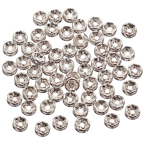 DOITOOL 250 Stück Runde Spacer Perlen für Diy Schmuckherstellung Earring Spacer Beads Leichte und Platzsparende Bastelperlen für Armbänder DOITOOL 250 Stück Runde Spacer Perlen für Diy Schmuckherstellung Earring Spacer Beads Leichte und Platzsparende Bastelperlen für Armbänder von DOITOOL