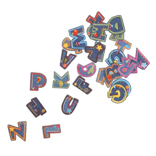 DOITOOL 26 Stück Bunte Buchstaben Aufnäher Für Kleidung Farbige Kleidungsflicken Kleine Buchstaben Zum Aufbügeln Aufnäher Zum Aufbügeln Buchstaben Aufbügler Für Kleidung Buchstaben DOITOOL 26 Stück Bunte Buchstaben Aufnäher Für Kleidung Farbige Kleidungsflicken Kleine Buchstaben Zum Aufbügeln Aufnäher Zum Aufbügeln Buchstaben Aufbügler Für Kleidung Buchstaben von DOITOOL