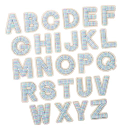 DOITOOL 26 Stück Teiliges Bügelbild Buchstaben Aufnäher aus Besticktem Bunte DIY Applikationen zum Aufbügeln Kleidung Jeans Taschen Hüte zum Reparieren und Dekorieren DOITOOL 26 Stück Teiliges Bügelbild Buchstaben Aufnäher aus Besticktem Bunte DIY Applikationen zum Aufbügeln Kleidung Jeans Taschen Hüte zum Reparieren und Dekorieren von DOITOOL