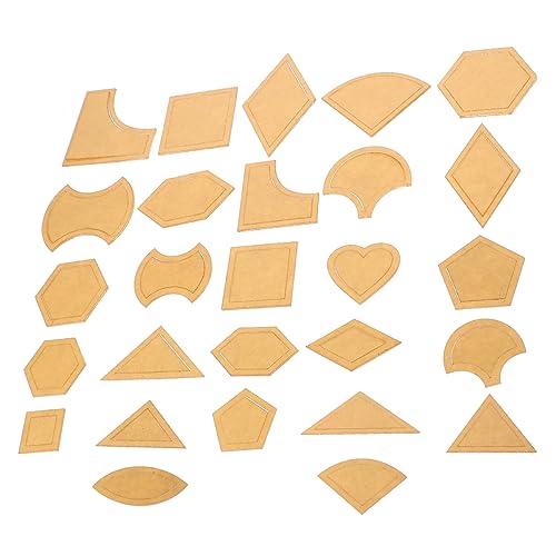 DOITOOL 27 Sätze Näh-Quilt-Werkzeuge Nähenvorräte Nähschablone Decke Nähzubehör sewing pattern nähmuster schablonen Lineal zum Nähen von Bastelarbeiten Patchwork-Quilt-Werkzeuge Acryl DOITOOL 27 Sätze Näh-Quilt-Werkzeuge Nähenvorräte Nähschablone Decke Nähzubehör sewing pattern nähmuster schablonen Lineal zum Nähen von Bastelarbeiten Patchwork-Quilt-Werkzeuge Acryl von DOITOOL