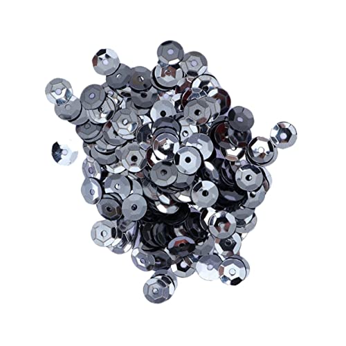 DOITOOL 2Packungen Glitzernde Bastel Pailletten Silber DIY Dekoration für Bastelprojekte für Scrapbooking Patchwork Decoupage und Mehr von DOITOOL