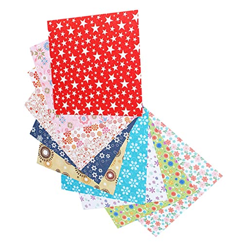DOITOOL 2Packungen Origami Papier Einseitig Bedrucktes Quadratisches Bastelpapier für DIY Projekte und Kinderhandwerk Spotmuster Sicher von DOITOOL