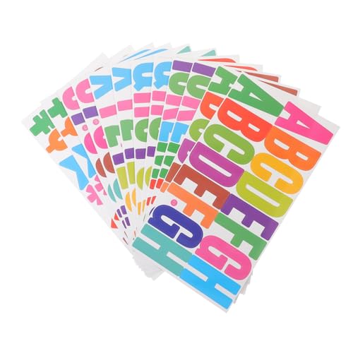 DOITOOL 2Sätze Selbstklebende Buchstabenaufkleber Wasserdichte DIY Abziehbilder für Briefkasten und Dekoration für Beschriftungen und Projekte DOITOOL 2Sätze Selbstklebende Buchstabenaufkleber Wasserdichte DIY Abziehbilder für Briefkasten und Dekoration für Beschriftungen und Projekte von DOITOOL