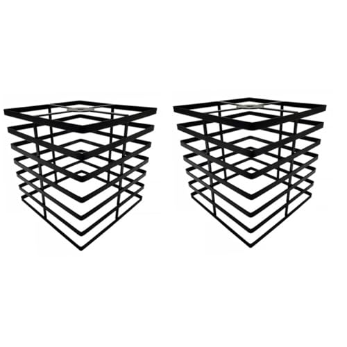 DOITOOL 2St Lampenschirm aus Schmiedeeisen Kronleuchter Lüfter extra große Lampenschirme Lampenschutzkäfig Lichter lichtschutz umhängelampe Lampenschirmrahmen hängende helle Farbtöne Black DOITOOL 2St Lampenschirm aus Schmiedeeisen Kronleuchter Lüfter extra große Lampenschirme Lampenschutzkäfig Lichter lichtschutz umhängelampe Lampenschirmrahmen hängende helle Farbtöne Black von DOITOOL