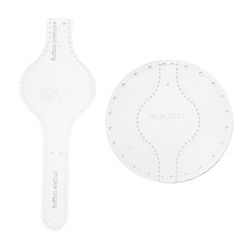 DOITOOL 2Stücke Acryl Vorlage für Brieftasche Langlebige Schablone für Handgemachte Leder Craft Geldbörse Präzises und DIY Projekte für Bastelarbeiten DOITOOL 2Stücke Acryl Vorlage für Brieftasche Langlebige Schablone für Handgemachte Leder Craft Geldbörse Präzises und DIY Projekte für Bastelarbeiten von DOITOOL