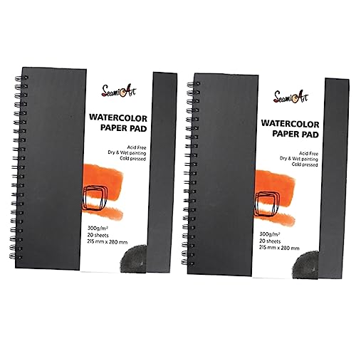 DOITOOL 2Stücke Aquarell Malbuch Künstlerisches Skizzenbuch Langlebigem Für Wasserfarben Und Skizzen Kompakte Für Einfache Tragbarkeit Künstler DOITOOL 2Stücke Aquarell Malbuch Künstlerisches Skizzenbuch Langlebigem Für Wasserfarben Und Skizzen Kompakte Für Einfache Tragbarkeit Künstler von DOITOOL