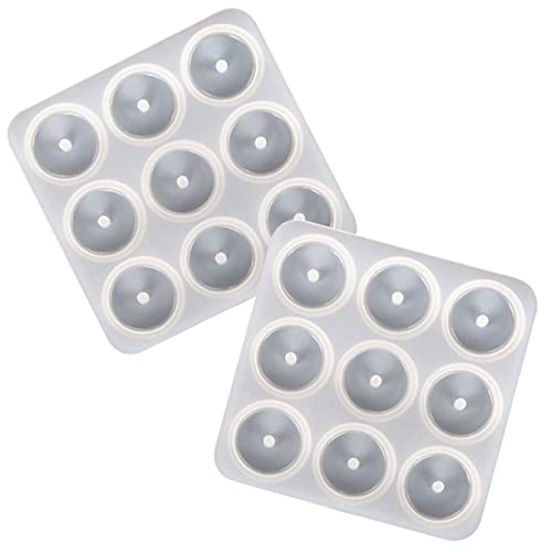 DOITOOL 2Stücke DIY Silikonform für Halskette Anhänger Epoxidharz Gießform für Schmuckherstellung für Bastelprojekte und Anhängergestaltung DOITOOL 2Stücke DIY Silikonform für Halskette Anhänger Epoxidharz Gießform für Schmuckherstellung für Bastelprojekte und Anhängergestaltung von DOITOOL