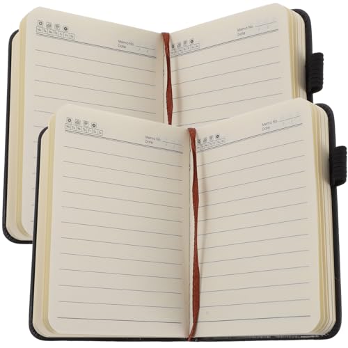DOITOOL 2Stücke Klein Notizbuch Teiliges Tragbares Schreibjournal für Büro und Unterwegs Notepad für Notizen und Projekte Design DOITOOL 2Stücke Klein Notizbuch Teiliges Tragbares Schreibjournal für Büro und Unterwegs Notepad für Notizen und Projekte Design von DOITOOL