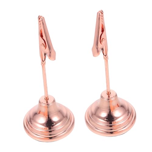 DOITOOL 2Stücke Namenskartenhalter mit Stabiler Krokodilklemme Tischkartenständer für Schreibtisch Memo Fotonotizen Tischnummern Hochzeit Vielseitig Einsetzbar Langlebig DOITOOL 2Stücke Namenskartenhalter mit Stabiler Krokodilklemme Tischkartenständer für Schreibtisch Memo Fotonotizen Tischnummern Hochzeit Vielseitig Einsetzbar Langlebig von DOITOOL