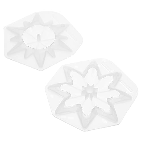 DOITOOL 2Stücke Silikonform Schneeflocken für Weihnachten Wiederverwendbare Silikonformen für DIY Hausschmuck Sicher und Flexibel für Kreative Bastelprojekte DOITOOL 2Stücke Silikonform Schneeflocken für Weihnachten Wiederverwendbare Silikonformen für DIY Hausschmuck Sicher und Flexibel für Kreative Bastelprojekte von DOITOOL