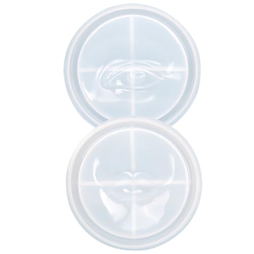 DOITOOL 2Stücke Silikonform für DIY Weihrauchhalter Epoxidharz Gießform mit Lippen und Augen Design Wiederverwendbar und Einfach zu Handhaben für Bastelprojekte und von DOITOOL