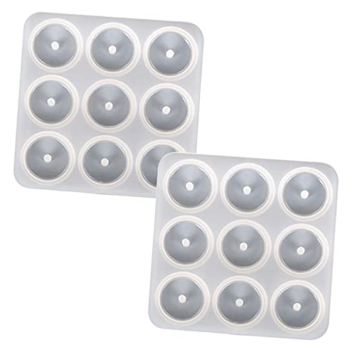DOITOOL 2Stücke Silikonform für Halskettenanhänger Wiederverwendbare DIY Gießform für Schmuck Flexible Silikonform für Bastelprojekte für Designs DOITOOL 2Stücke Silikonform für Halskettenanhänger Wiederverwendbare DIY Gießform für Schmuck Flexible Silikonform für Bastelprojekte für Designs von DOITOOL