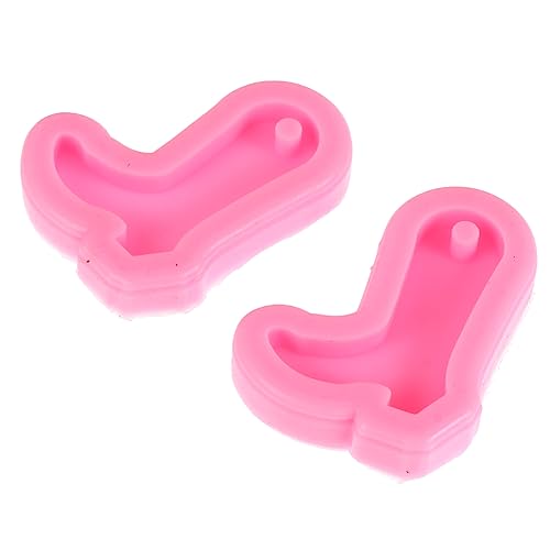 DOITOOL 2Stücke Silikonformen Für High Heel Schlüsselanhänger Und Fondant Kuchen DIY Silikonformen Für Einzigartige Anhänger Und Ornamente von DOITOOL