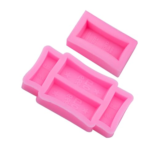 DOITOOL 2Stücke Silikonformen für DIY Goldziegel Flexible und Kerzenformen Lebensmittelechtem Silikon für Bastelprojekte und Dekorationen von DOITOOL