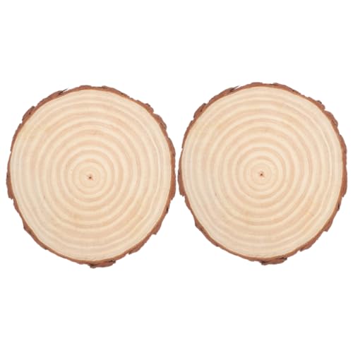DOITOOL 2Stücke Unvollendete Holzscheiben Rund Blanko Für DIY Bastelprojekte Holz Für Dekoration Malerei Und Kunsthandwerk DOITOOL 2Stücke Unvollendete Holzscheiben Rund Blanko Für DIY Bastelprojekte Holz Für Dekoration Malerei Und Kunsthandwerk von DOITOOL