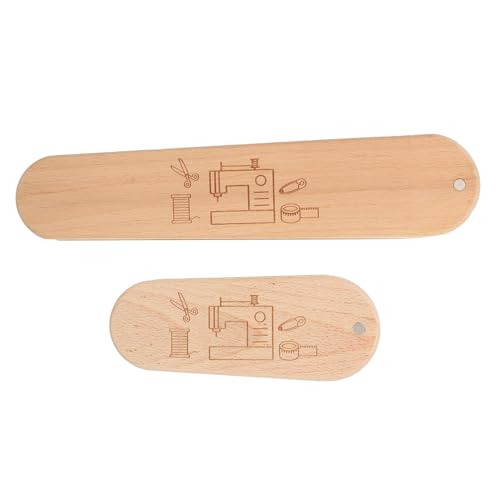 DOITOOL 2er Set Bügel-patchwork-werkzeuge Presswerkzeuge Bügelwerkzeuge Schneiderklöppel Für Dampfbügeleisen Nähenvorräte Nähwerkzeuge Und Zubehör Nähzubehör Und Werkzeuge Holz Beige von DOITOOL