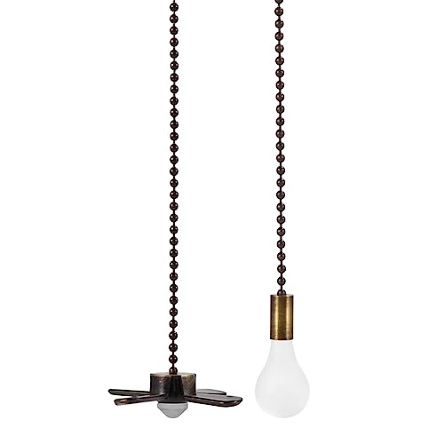DOITOOL 2 Stück Dekorative -zugkette Ornamente Verlängerung Deckenventilator-zugkette Für Zuhause Deckenventilatorkette Ziehen Des Kabels Der Pendelleuchte von DOITOOL