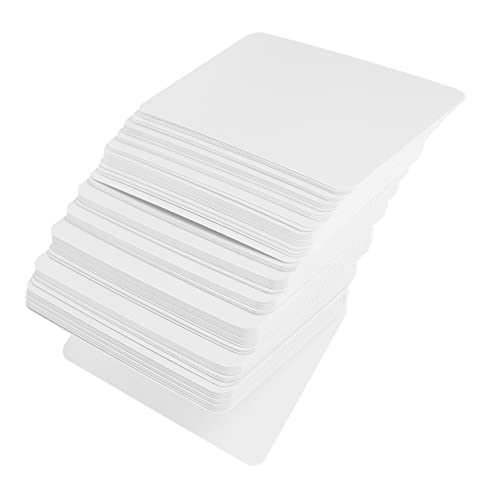 DOITOOL 3 Boxen leere Karte Wort Karteikarten Notizkarten mit Ring klein Notizen visitenkarten verdickte Notizkarten kompakte Notizkarten Mini-Notizkarten Kraftkarte Weiß von DOITOOL