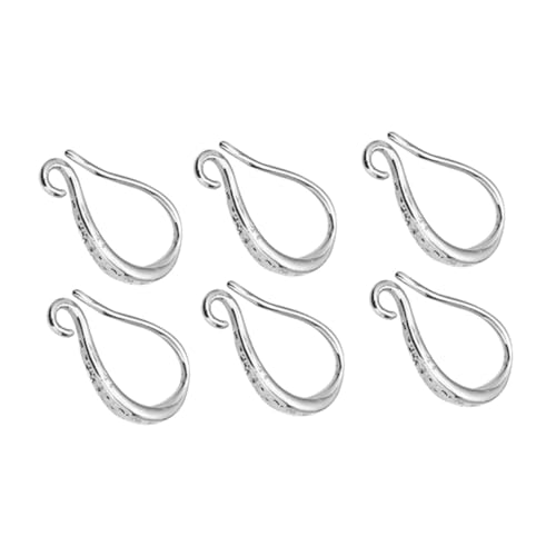 DOITOOL 3 Paar Teiliges Ohrhaken Weißgold Ohrring Haken für Schmuckherstellung DIY Ohrschmuck Zubehör Damen Ohrring Bastelzubehör Langlebig und Schlicht für Alltag und Party DOITOOL 3 Paar Teiliges Ohrhaken Weißgold Ohrring Haken für Schmuckherstellung DIY Ohrschmuck Zubehör Damen Ohrring Bastelzubehör Langlebig und Schlicht für Alltag und Party von DOITOOL