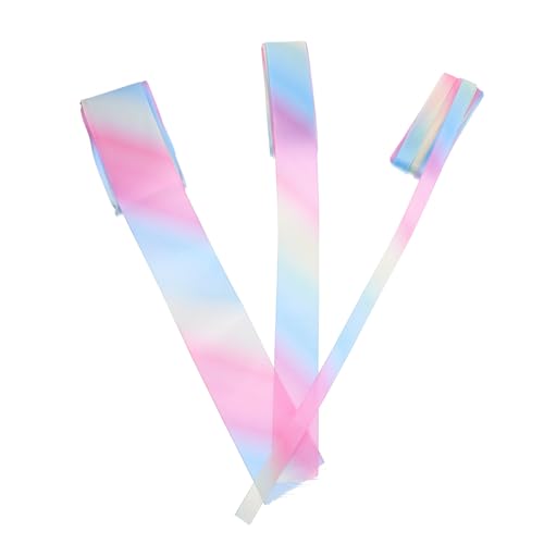 DOITOOL 3 Rollen Bunte DIY Geschenkbänder Polyester für Kreative Verpackungen und Dekorationen für Hochzeiten und Party Accessoires von DOITOOL