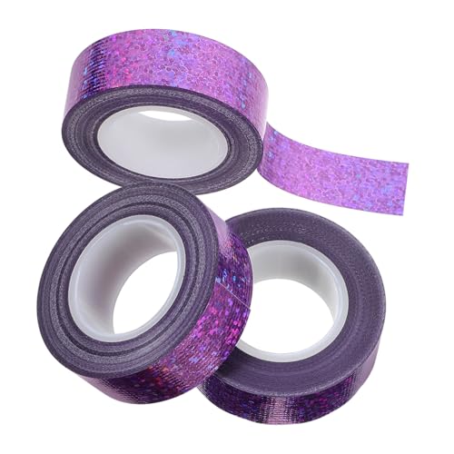 DOITOOL 3 Rollen -Gewebeband Packbänder Gadgets Journalbänder Kabel Hochleistungsklebeband starkes klebeband Vielseitiges Klebeband Aufkleber Farbband Buntes Band Violett DOITOOL 3 Rollen -Gewebeband Packbänder Gadgets Journalbänder Kabel Hochleistungsklebeband starkes klebeband Vielseitiges Klebeband Aufkleber Farbband Buntes Band Violett von DOITOOL