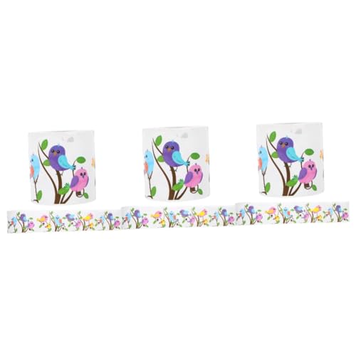 DOITOOL 3 Rollen Selbstklebender Dekorationsrand für Schwarze Bretter Vielseitig Einsetzbar für Partys und Kreative Projekte Material Leicht und Langlebig DOITOOL 3 Rollen Selbstklebender Dekorationsrand für Schwarze Bretter Vielseitig Einsetzbar für Partys und Kreative Projekte Material Leicht und Langlebig von DOITOOL
