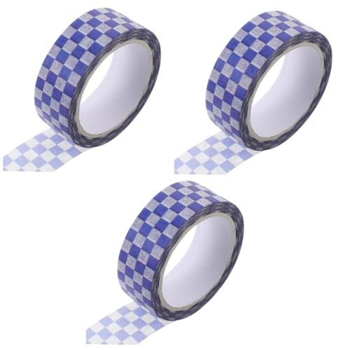 DOITOOL 3 Rollen Washi Tape Weißen Karomuster Selbstklebendes DIY Dekorationsband für Scrapbooking Bastelprojekte und Einfach Anzuwenden und Rückstandsfrei Ablösbar DOITOOL 3 Rollen Washi Tape Weißen Karomuster Selbstklebendes DIY Dekorationsband für Scrapbooking Bastelprojekte und Einfach Anzuwenden und Rückstandsfrei Ablösbar von DOITOOL