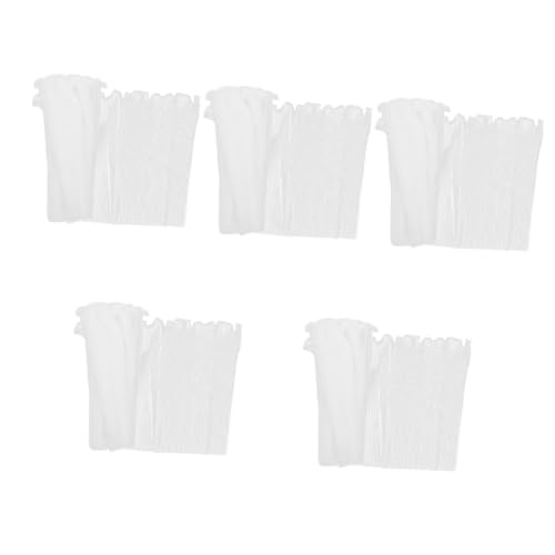 DOITOOL 3 Rollen Wellenförmiges Verpackungsgewebe für Blumensträuße Dekoratives Geschenkband für Hochzeiten Partys und Bastelprojekte Vielseitig Einsetzbar für Verpackungen von DOITOOL