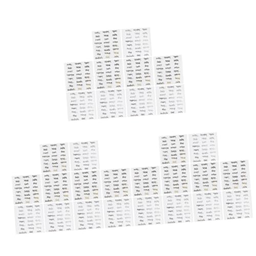 DOITOOL 3 Sätze Aufkleber Mit Ätherischen Ölen Flaschenaufkleber Für Ätherische Öle Ätherische Öletiketten Etiketten Mit Ätherischen Ölflaschen Klebetiketten Pvc-aufkleber 10 Blätter * 3 von DOITOOL