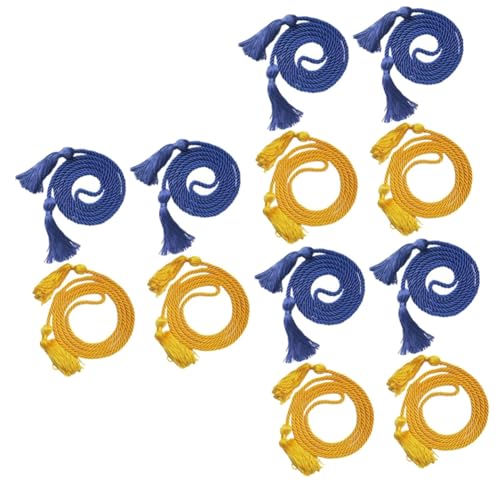 DOITOOL 3 Sätze Bachelor -kleidung Quaste Party Erwachsene Abschlussdekorationen Kappen Abschluss Bachelor Abschluss Quasten Quaste Für Doktor-junggesellenhut Polyester Blau 4 Stück * 3 DOITOOL 3 Sätze Bachelor -kleidung Quaste Party Erwachsene Abschlussdekorationen Kappen Abschluss Bachelor Abschluss Quasten Quaste Für Doktor-junggesellenhut Polyester Blau 4 Stück * 3 von DOITOOL